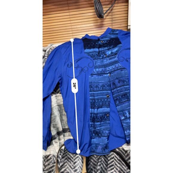 Vintage Pronti Collection by Phita Blue Top XL - Picture 6 of 7